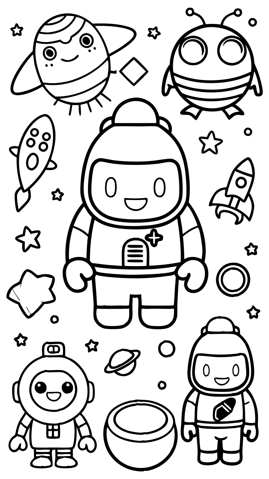 impostor among us coloring pages